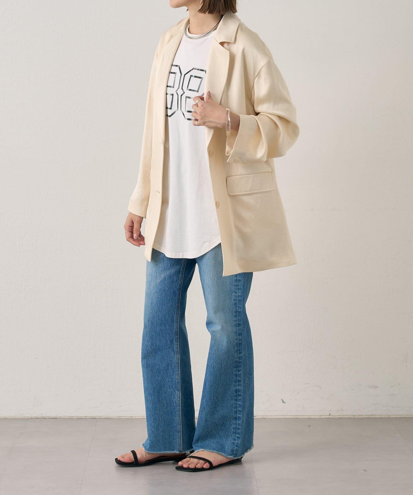 雙面緞面 SHENERY 夾克