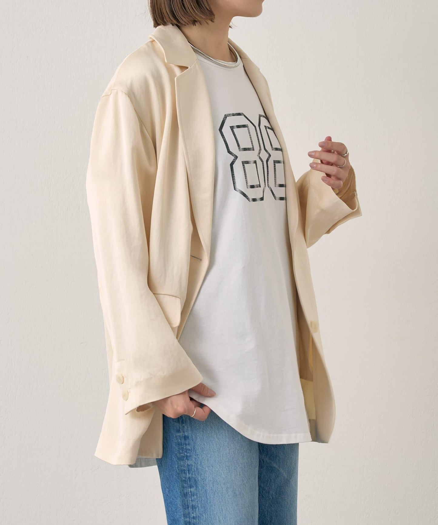 雙面緞面 SHENERY 夾克