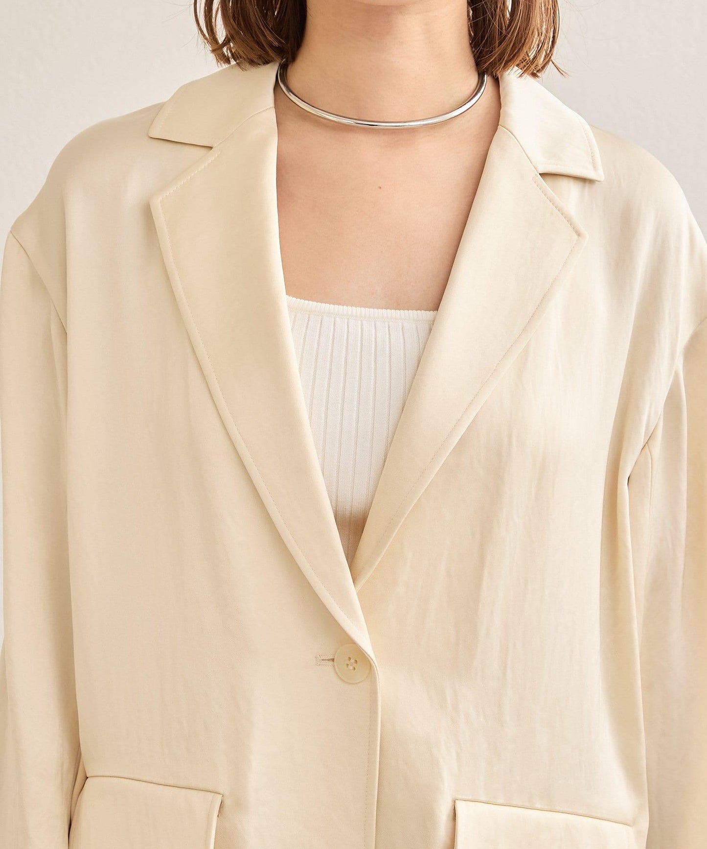 雙面緞面 SHENERY 夾克