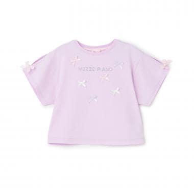 冰淇淋蝴蝶結圖案 短袖T恤