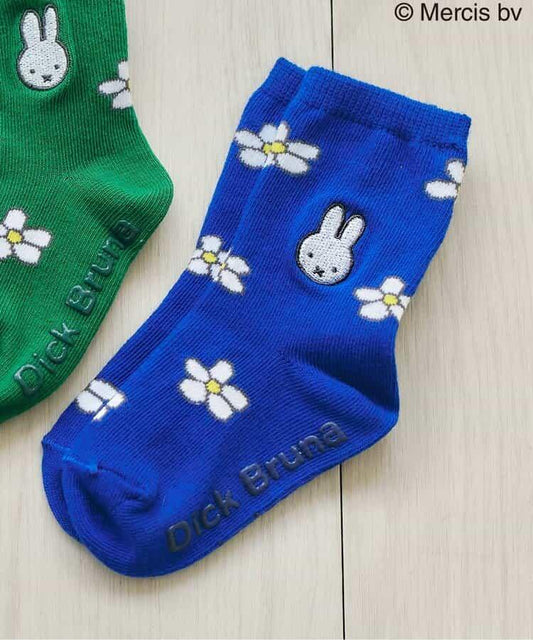 Dick Bruna 花卉圖案襪子