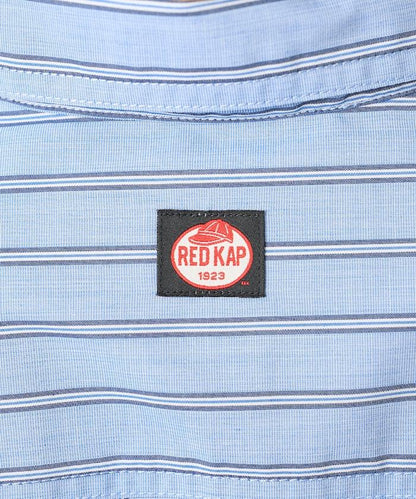 特別款 條紋 腰部蝴蝶結 半拉鍊 短袖襯衫