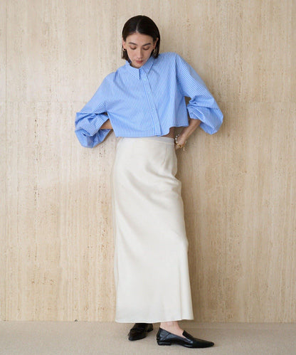 CAPRICIEUX LE'MAGE 泡泡袖短款襯衫