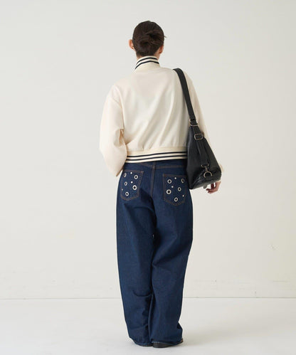 S字Logo 短版設計 運動夾克