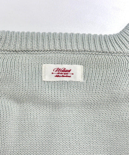 w closet 星條旗圖案針織上衣