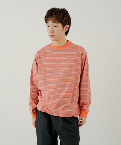 BM 多色條紋 長袖T恤