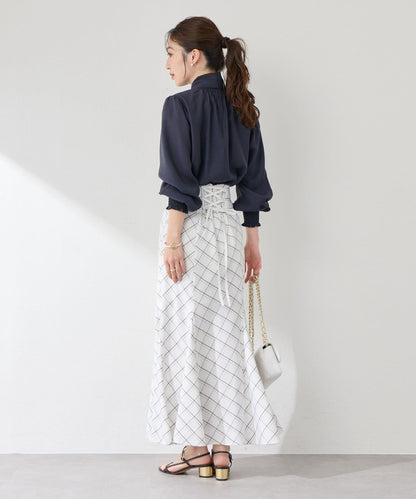 蝴蝶結繫帶 抽褶設計 女襯衫