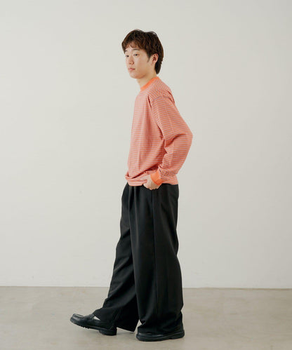 BM 多色條紋 長袖T恤