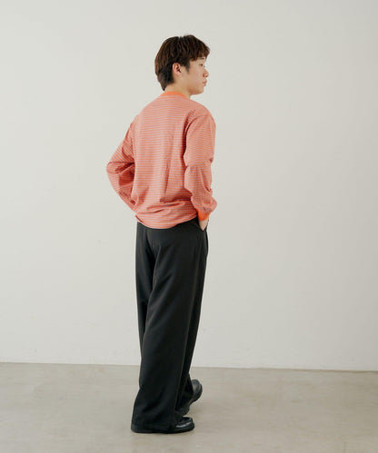 BM 多色條紋 長袖T恤