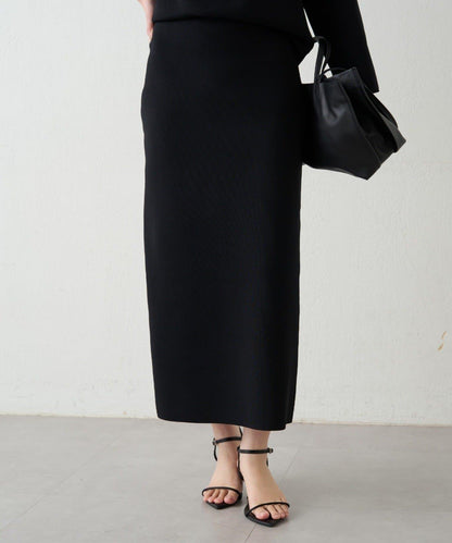 順滑針織修身半身裙