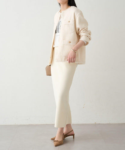 順滑針織修身半身裙