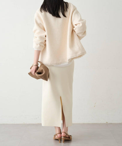 順滑針織修身半身裙