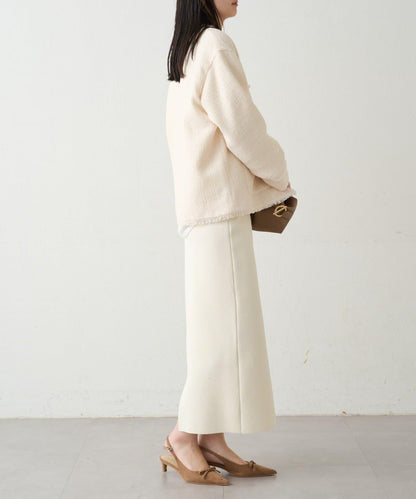 順滑針織修身半身裙