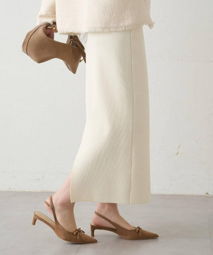 順滑針織修身半身裙