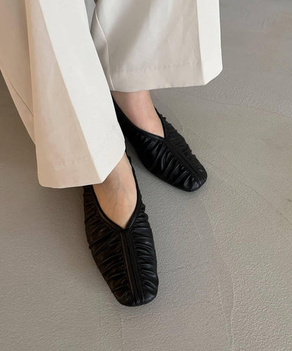 CAPRICIEUX LE'MAGE 褶皺設計 軟質 平底鞋