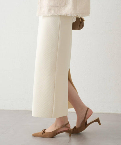 順滑針織修身半身裙