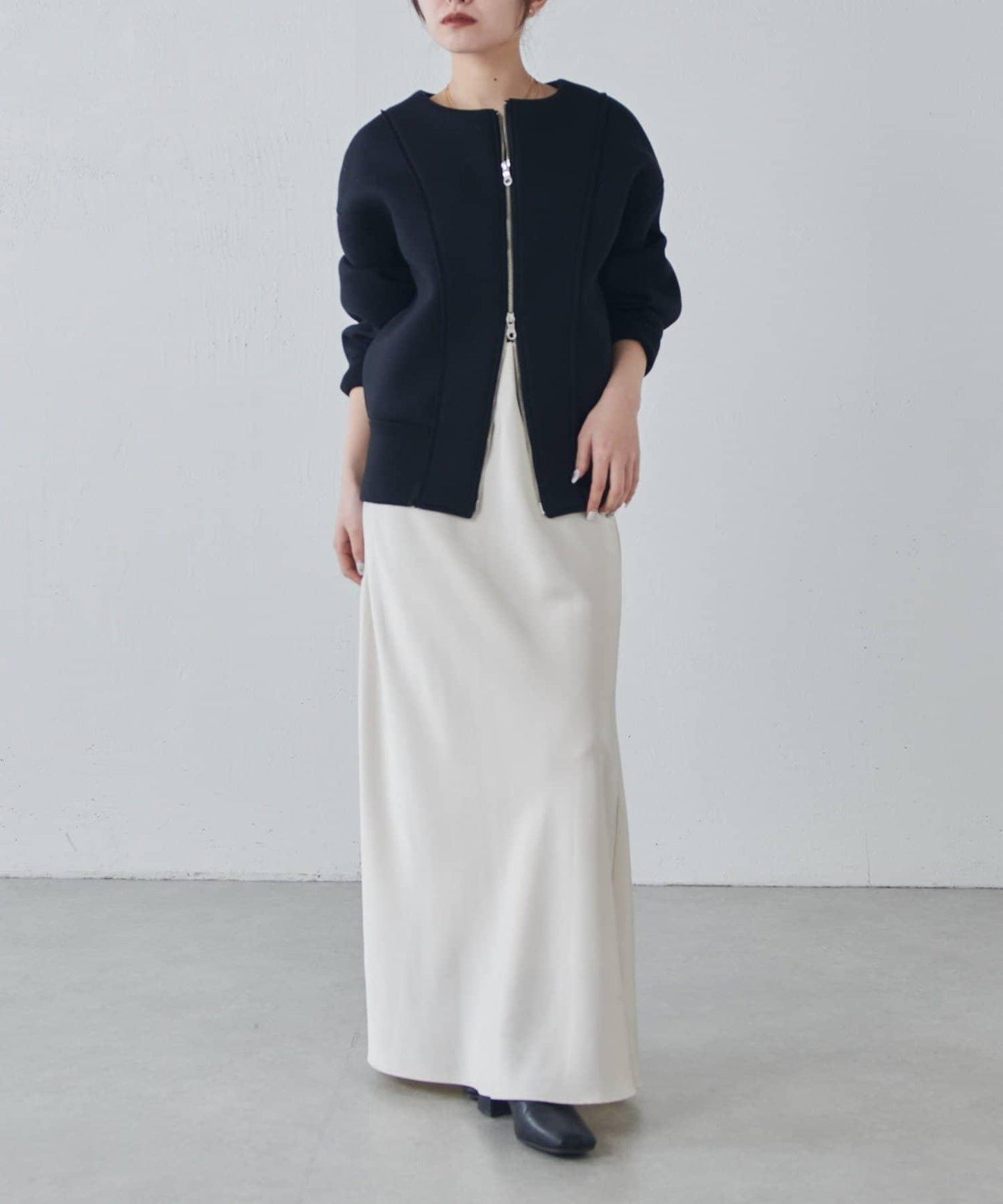 Lui's 雙層提花短夾克