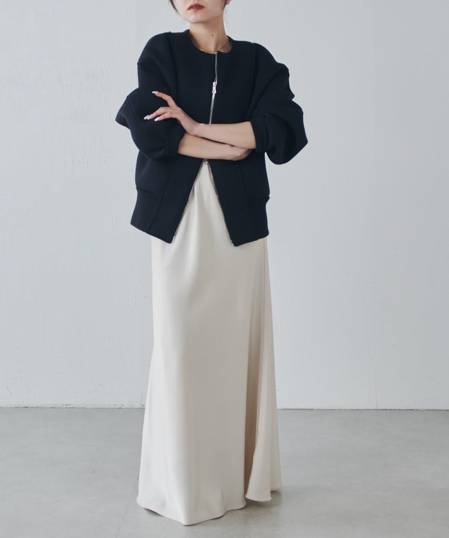 Lui's 雙層提花短夾克