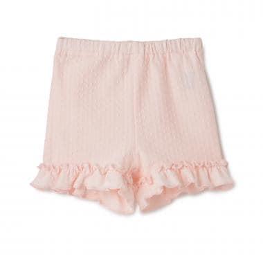 褲腳荷葉邊短款打底褲