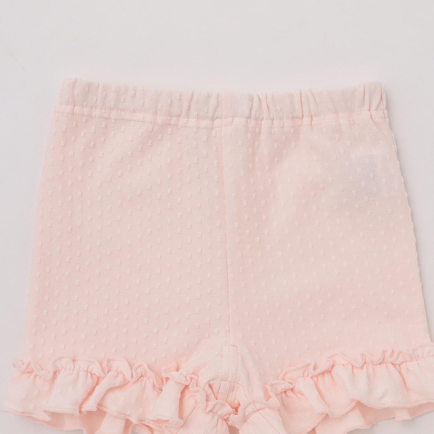 褲腳荷葉邊短款打底褲