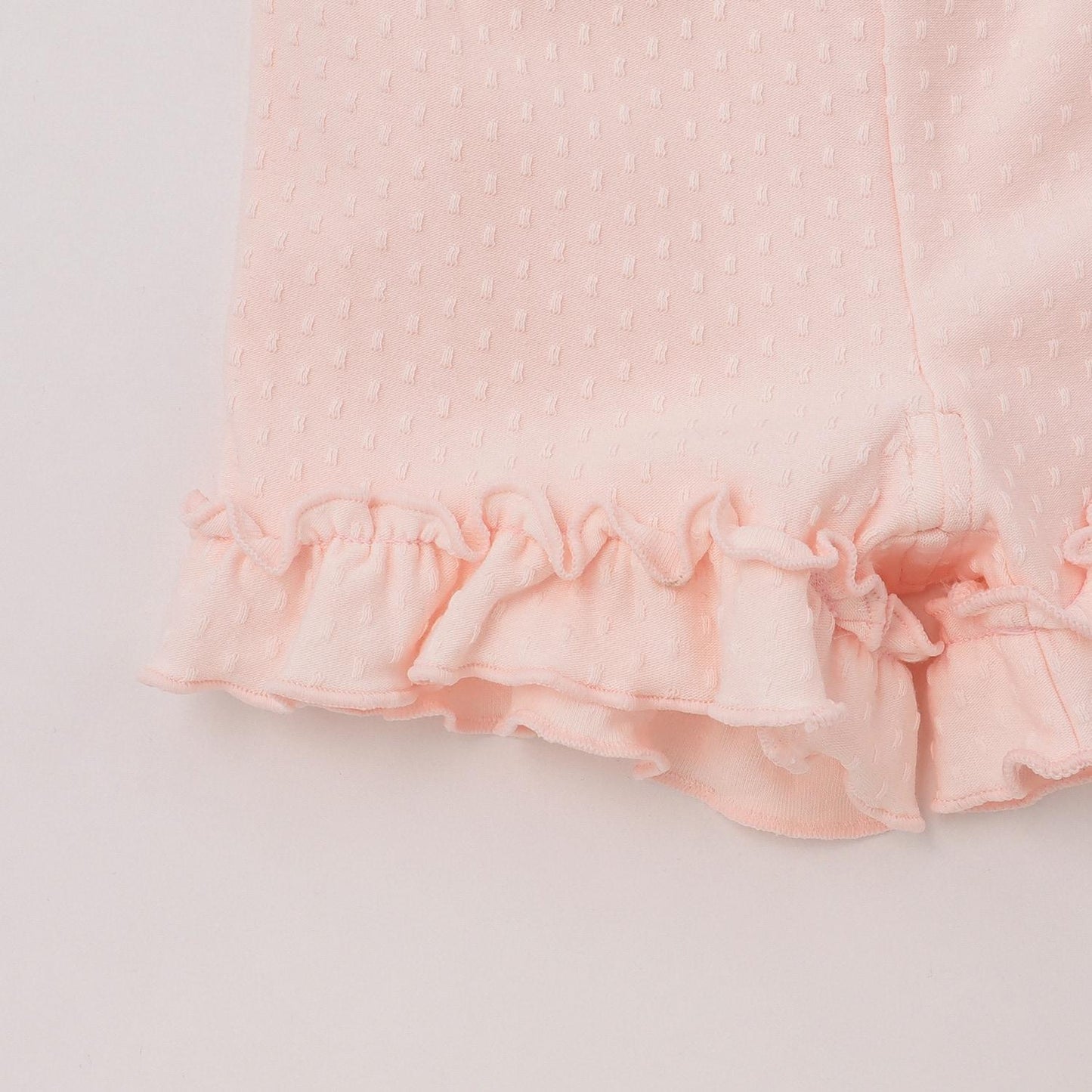 褲腳荷葉邊短款打底褲