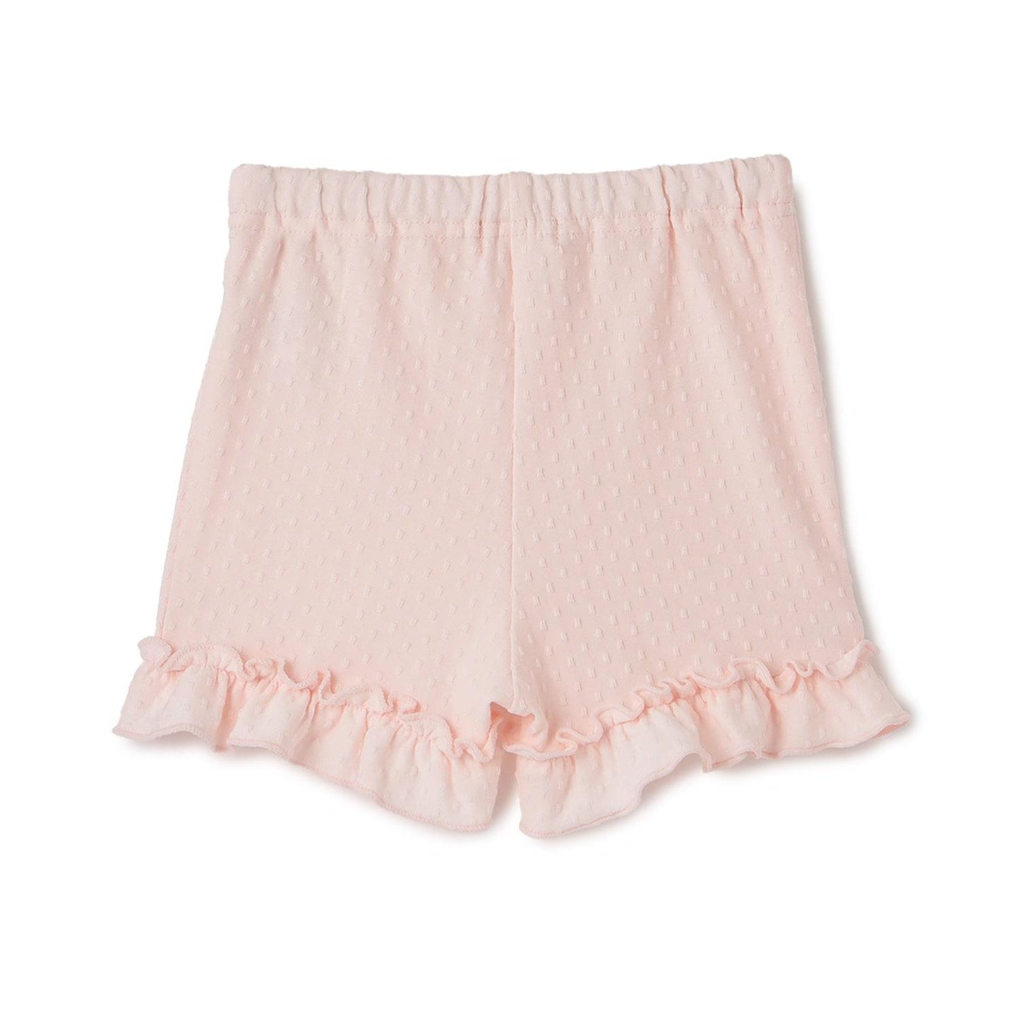 褲腳荷葉邊短款打底褲