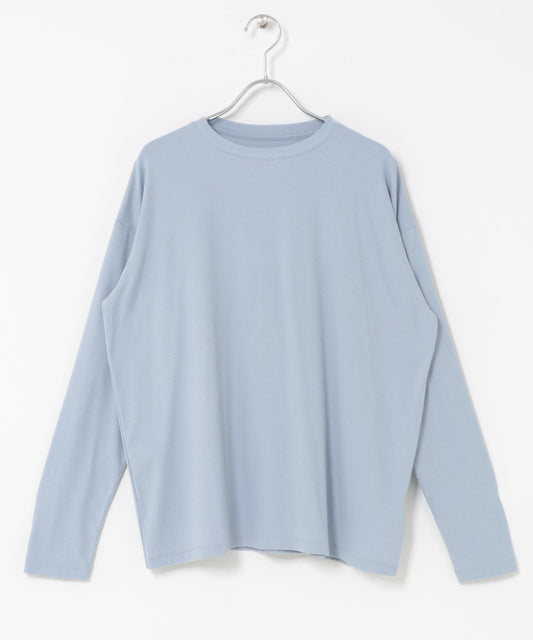 乾爽棉寬鬆針織上衣