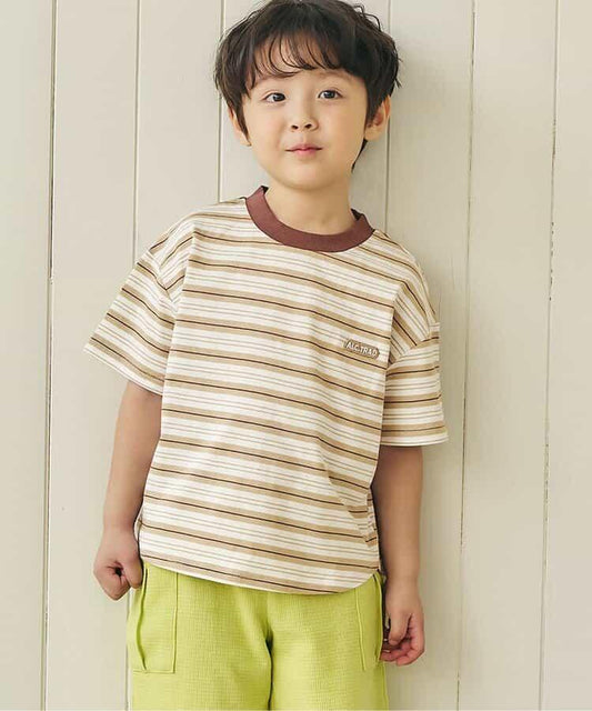 ALCロゴ條紋設計 T恤