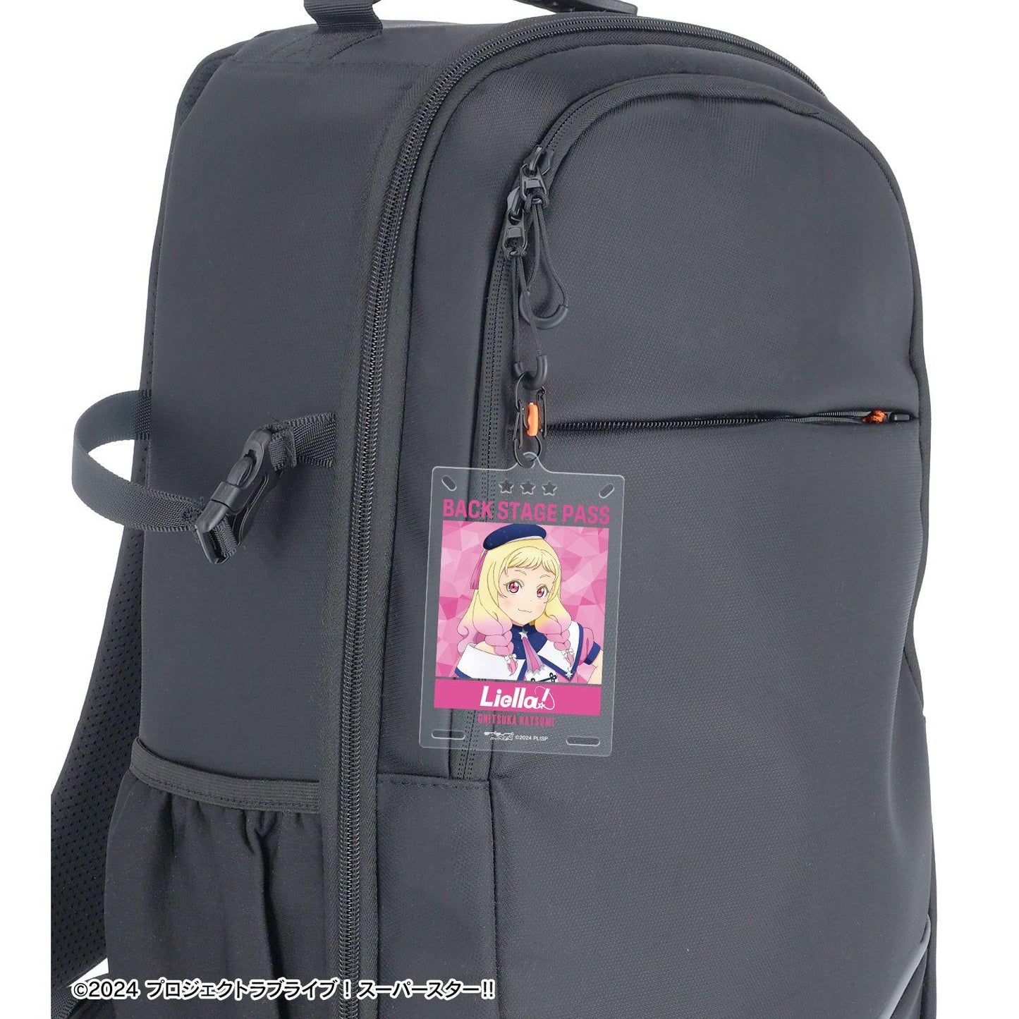 ラブライブ！スーパースター!!（學園偶像計劃 Superstar!!） 新繪款系列 鬼塚夏美 スーパースター!!ver. 帶登山扣卡片款亞克力鑰匙扣