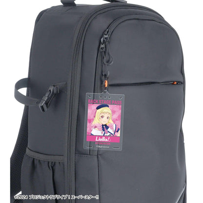 ラブライブ！スーパースター!!（學園偶像計劃 Superstar!!） 新繪款系列 鬼塚夏美 スーパースター!!ver. 帶登山扣卡片款亞克力鑰匙扣