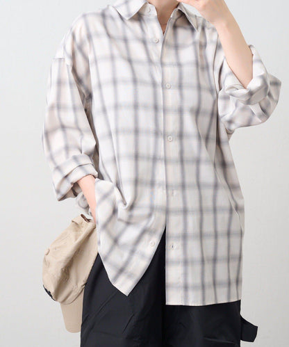 NUNIFE 格紋襯衫