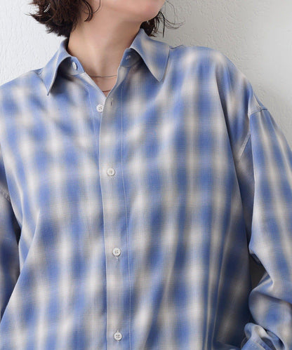 NUNIFE 格紋襯衫