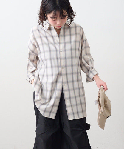 NUNIFE 格紋襯衫