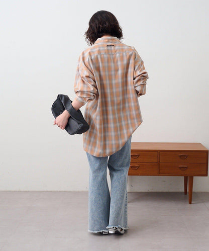 NUNIFE 格紋襯衫