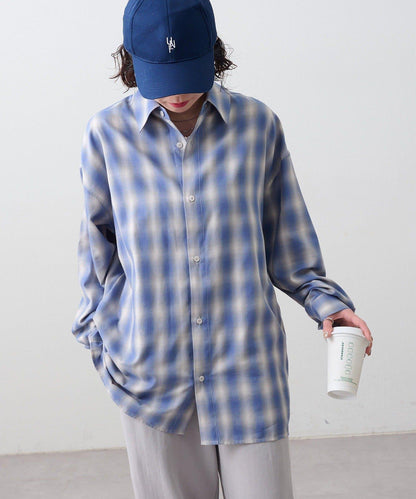 NUNIFE 格紋襯衫