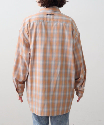 NUNIFE 格紋襯衫