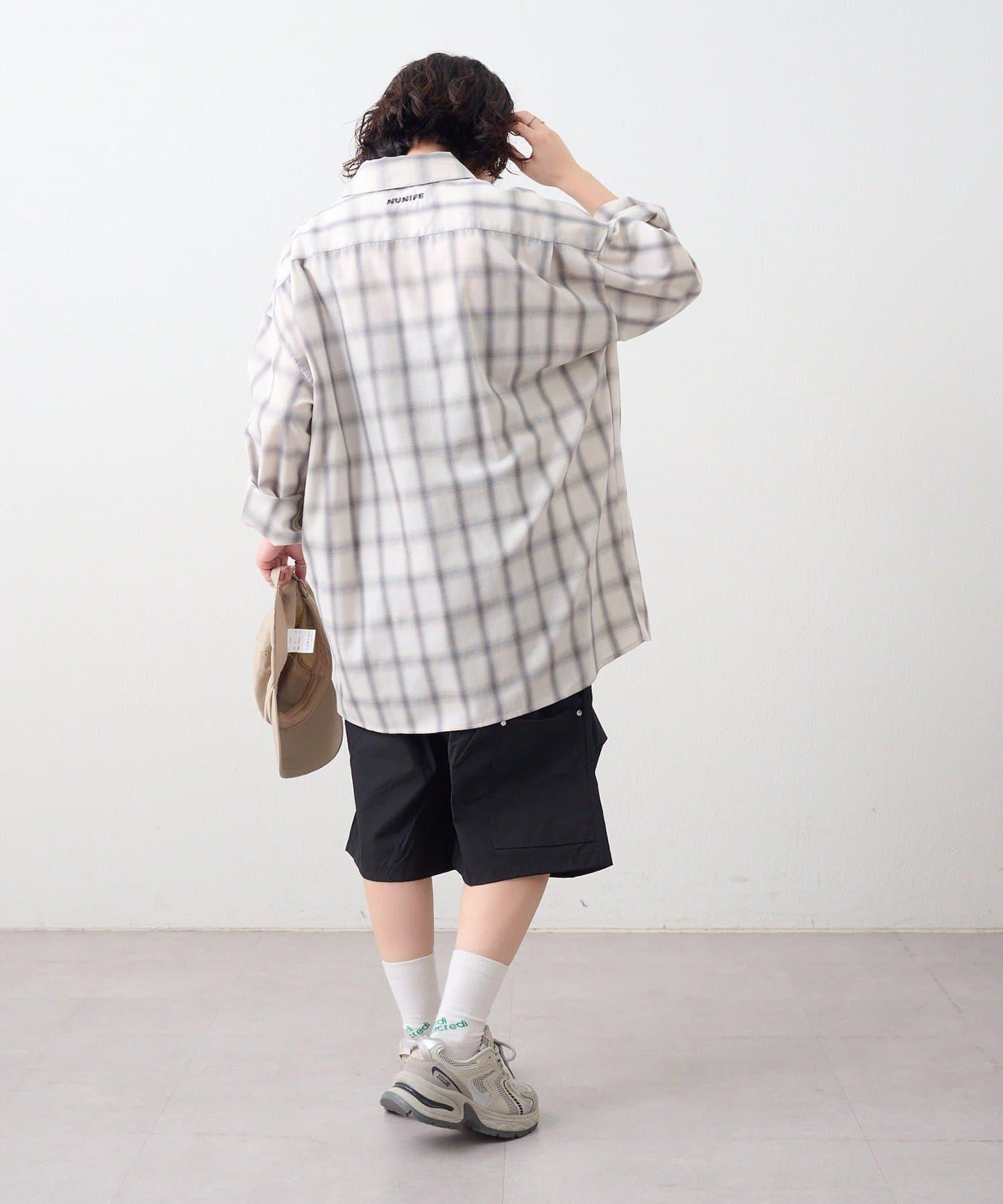 NUNIFE 格紋襯衫