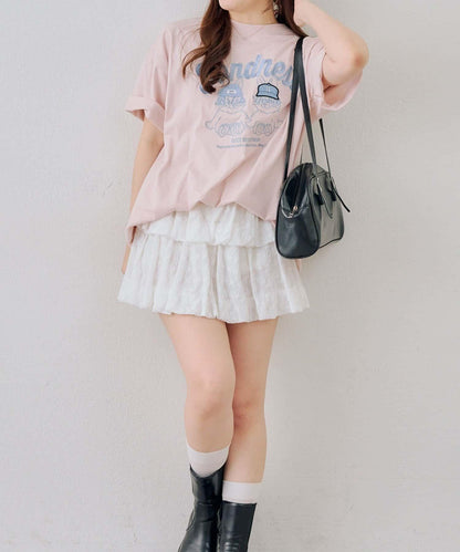 ANOTHER BRANCH 兔子針織帽圖案T恤