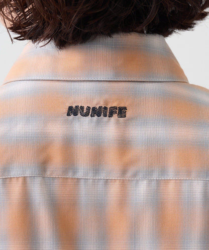 NUNIFE 格紋襯衫