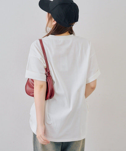 ANOTHER BRANCH 兔子針織帽圖案T恤