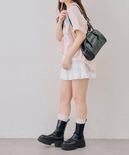 ANOTHER BRANCH 兔子針織帽圖案T恤