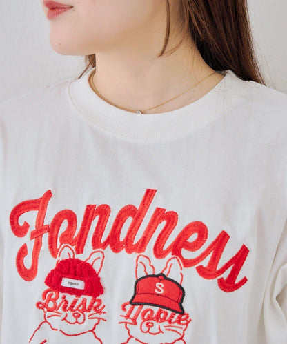 ANOTHER BRANCH 兔子針織帽圖案T恤