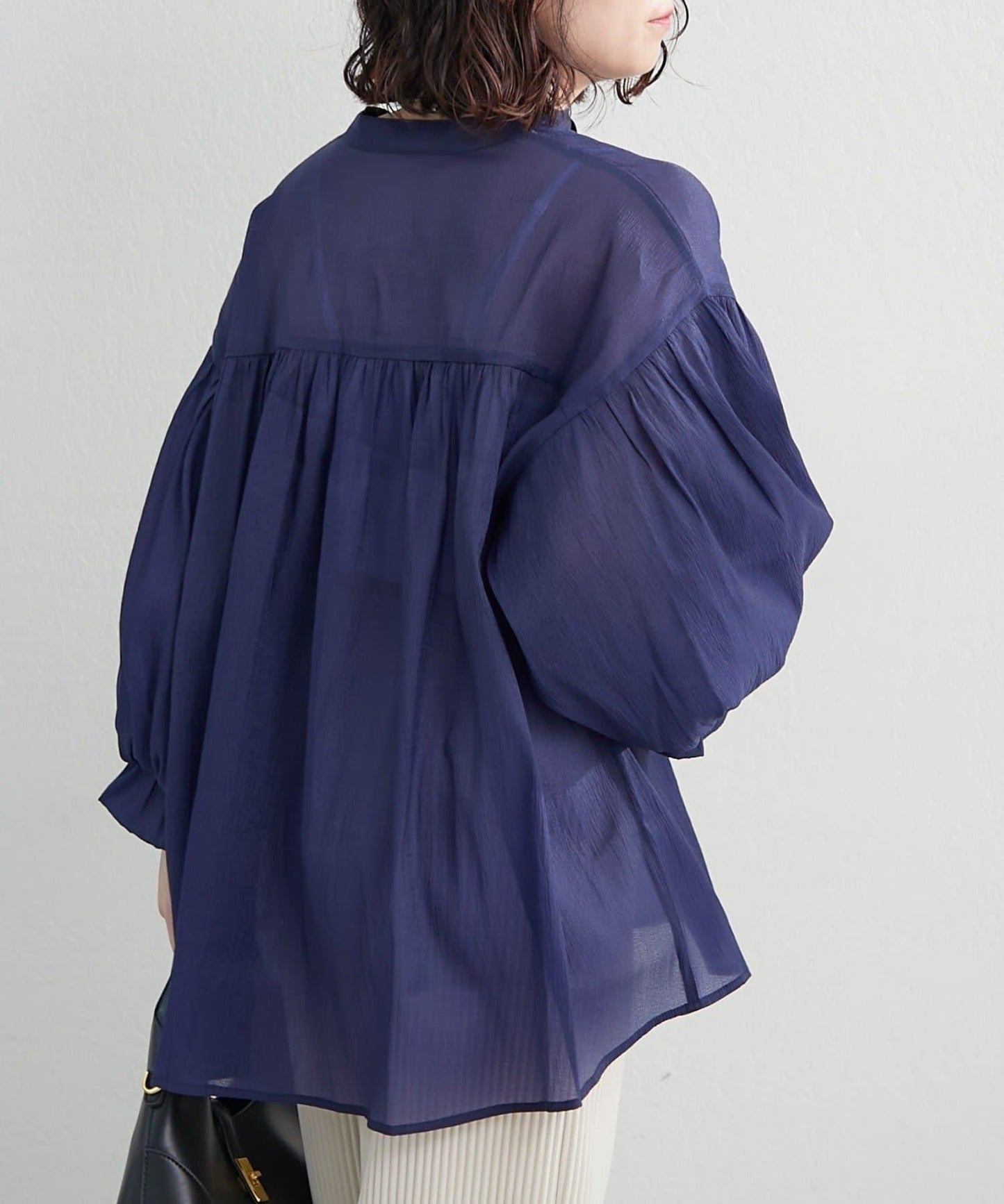 RMAF 開領 雙層袖 女式襯衫