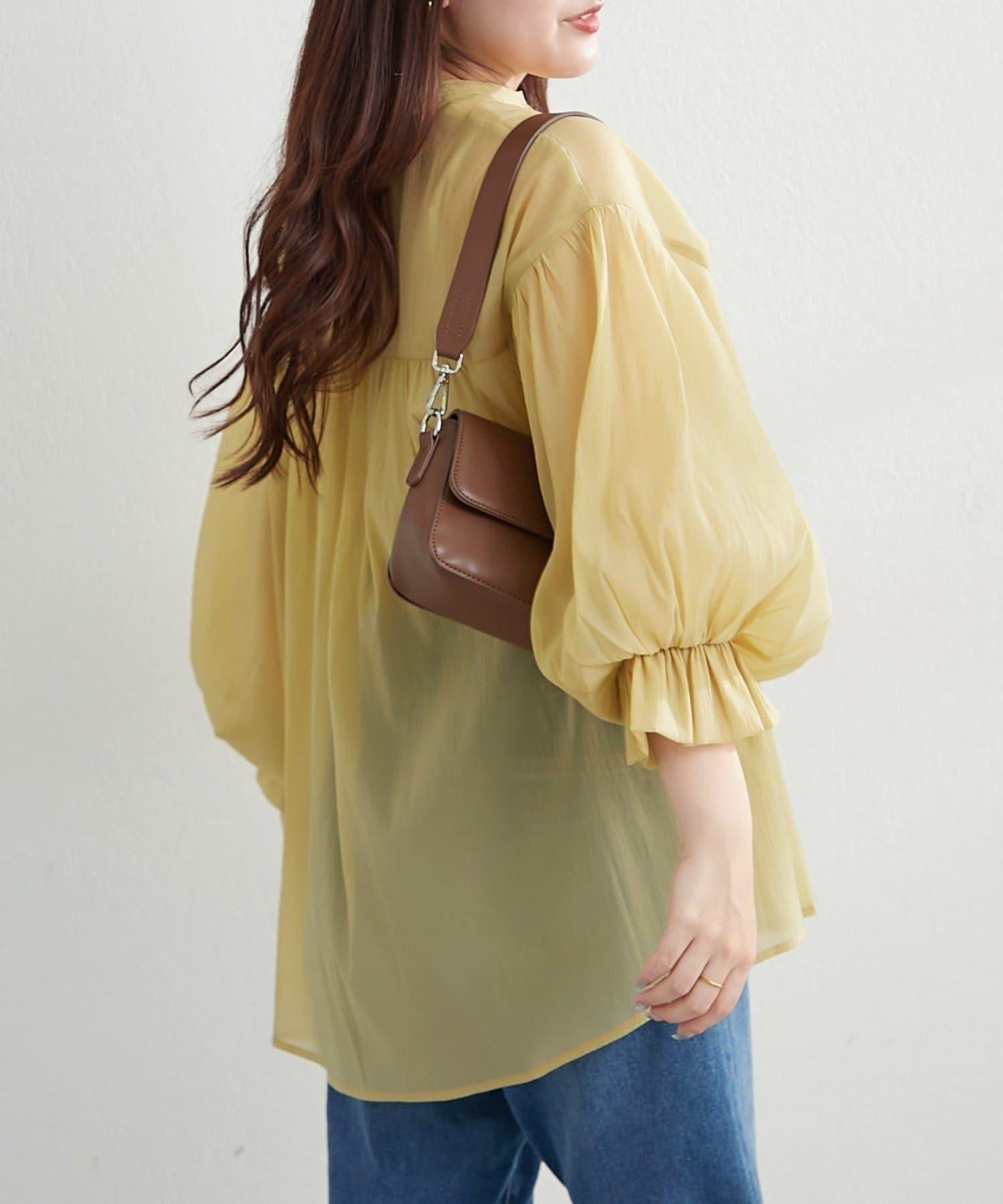 RMAF 開領 雙層袖 女式襯衫