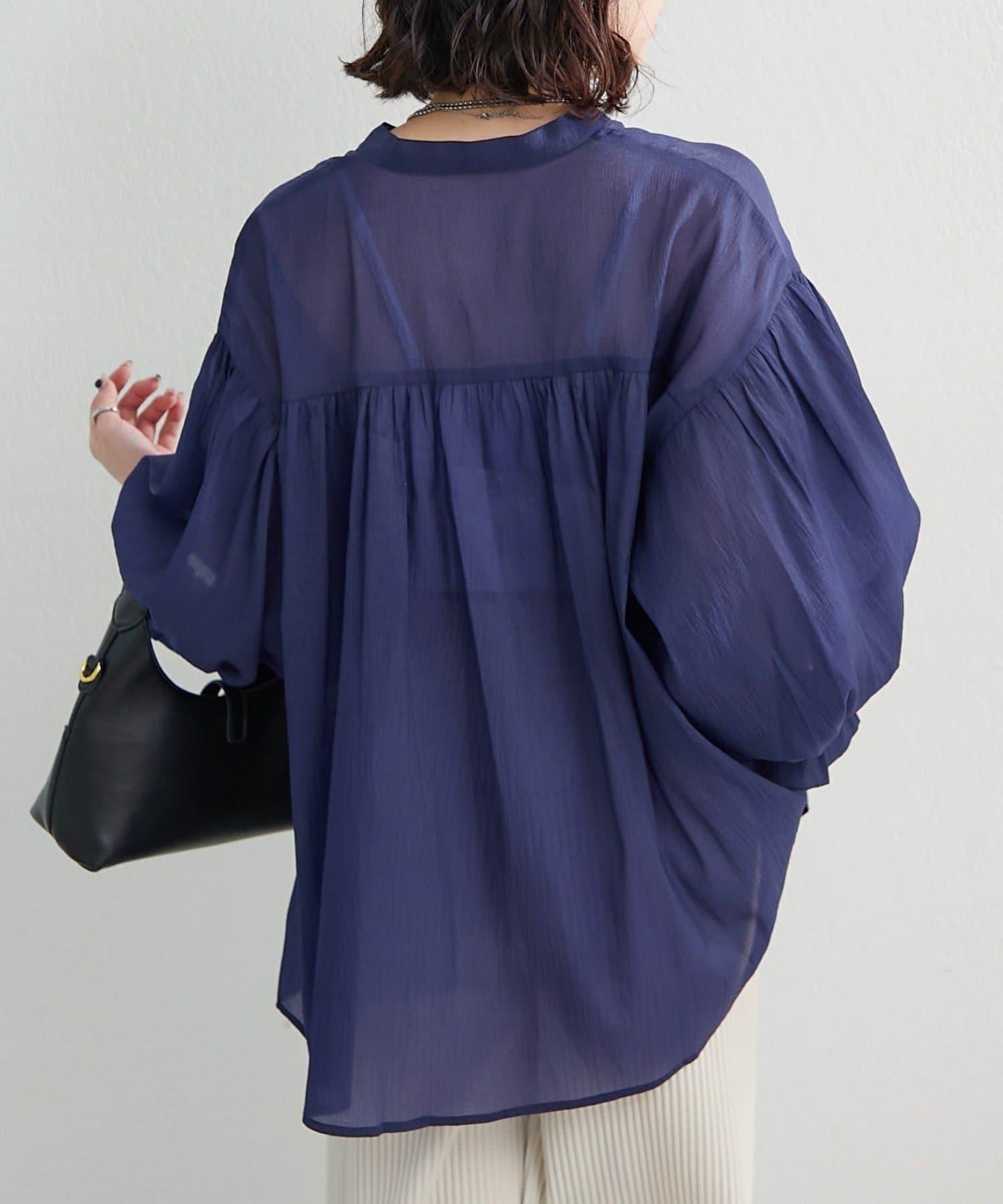 RMAF 開領 雙層袖 女式襯衫