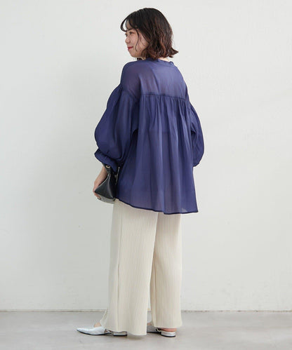 RMAF 開領 雙層袖 女式襯衫