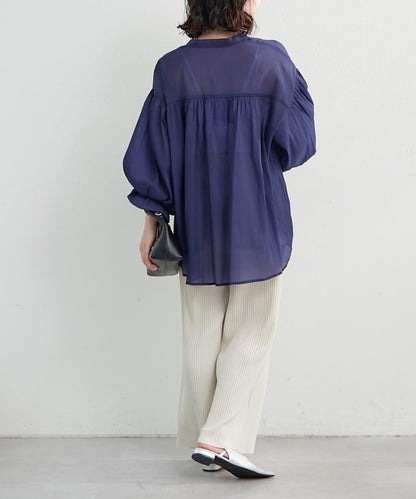 RMAF 開領 雙層袖 女式襯衫