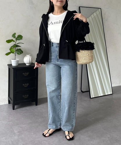 防曬 後背抽繩 荷葉擺 戶外風衣