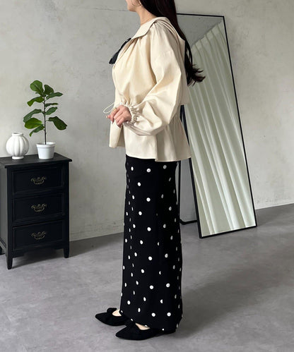 防曬 後背抽繩 荷葉擺 戶外風衣