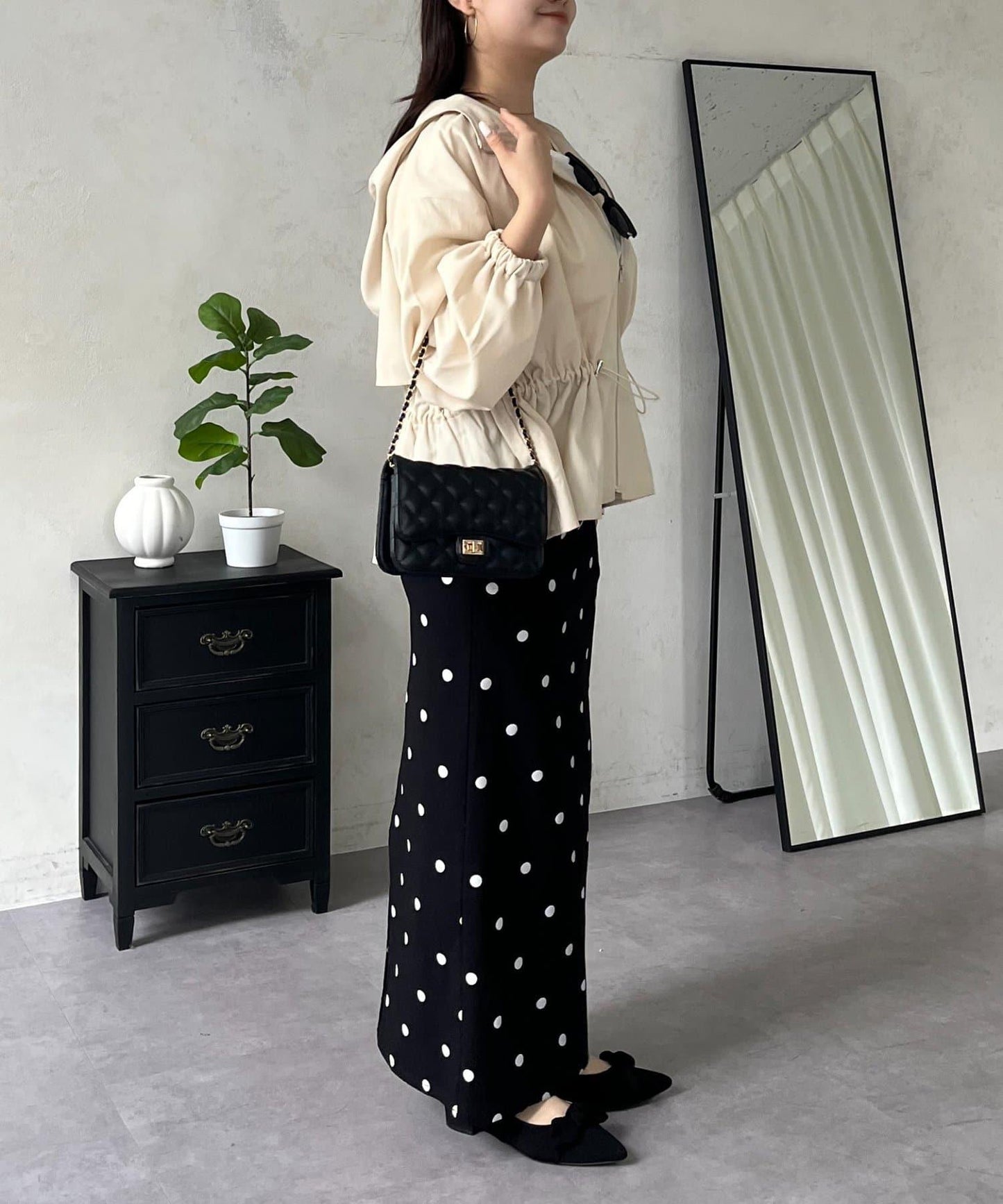 防曬 後背抽繩 荷葉擺 戶外風衣